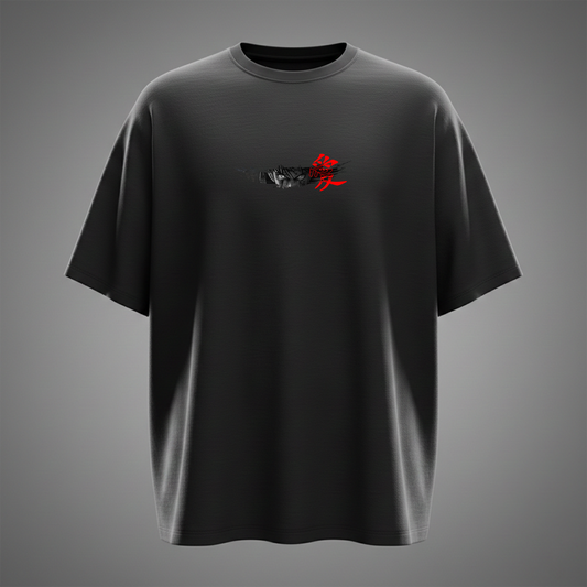 Levi Ackerman "Give Up and Die" Premium Edition Oversized Tee
