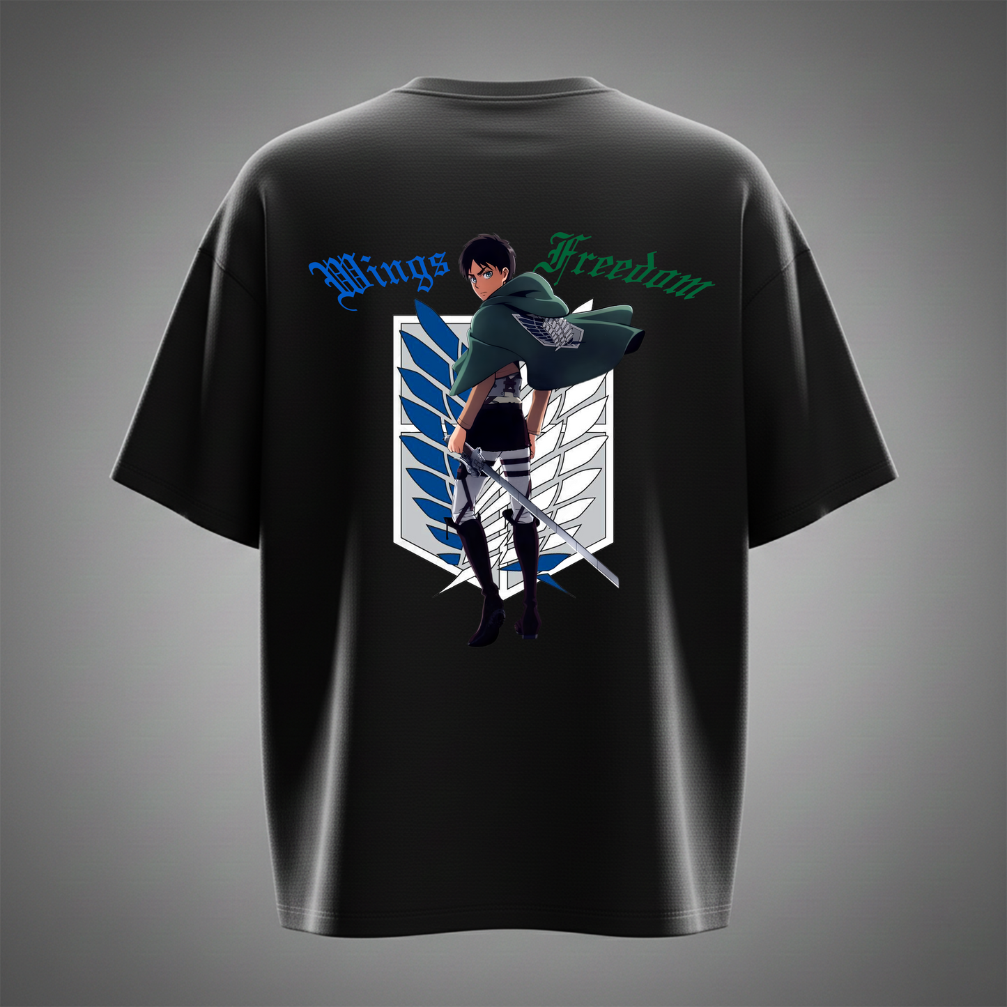 AOT “Wings of Freedom” Oversized Tee