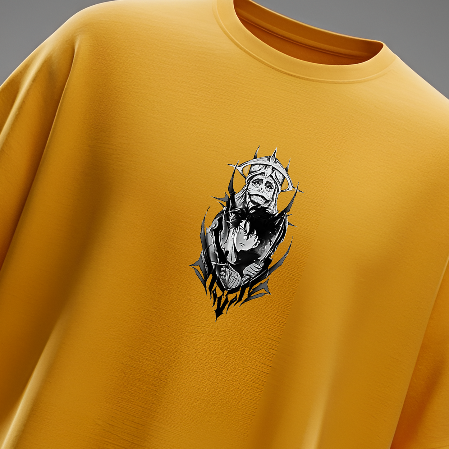 Sung Jin-Woo Shadow Monarch Oversized Tee