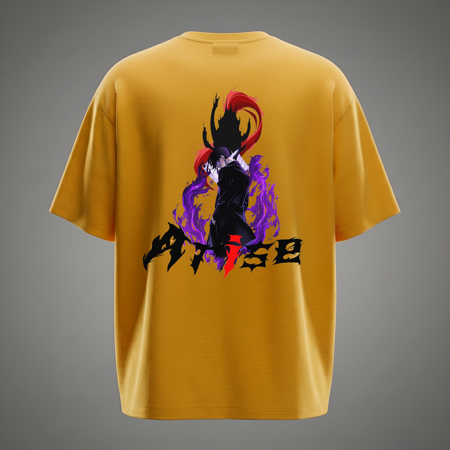Sung Jin-Woo Shadow Monarch Oversized Tee