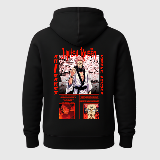 RYOMEN SUKUNA DOMINANCE HOODIE - PREMIUM