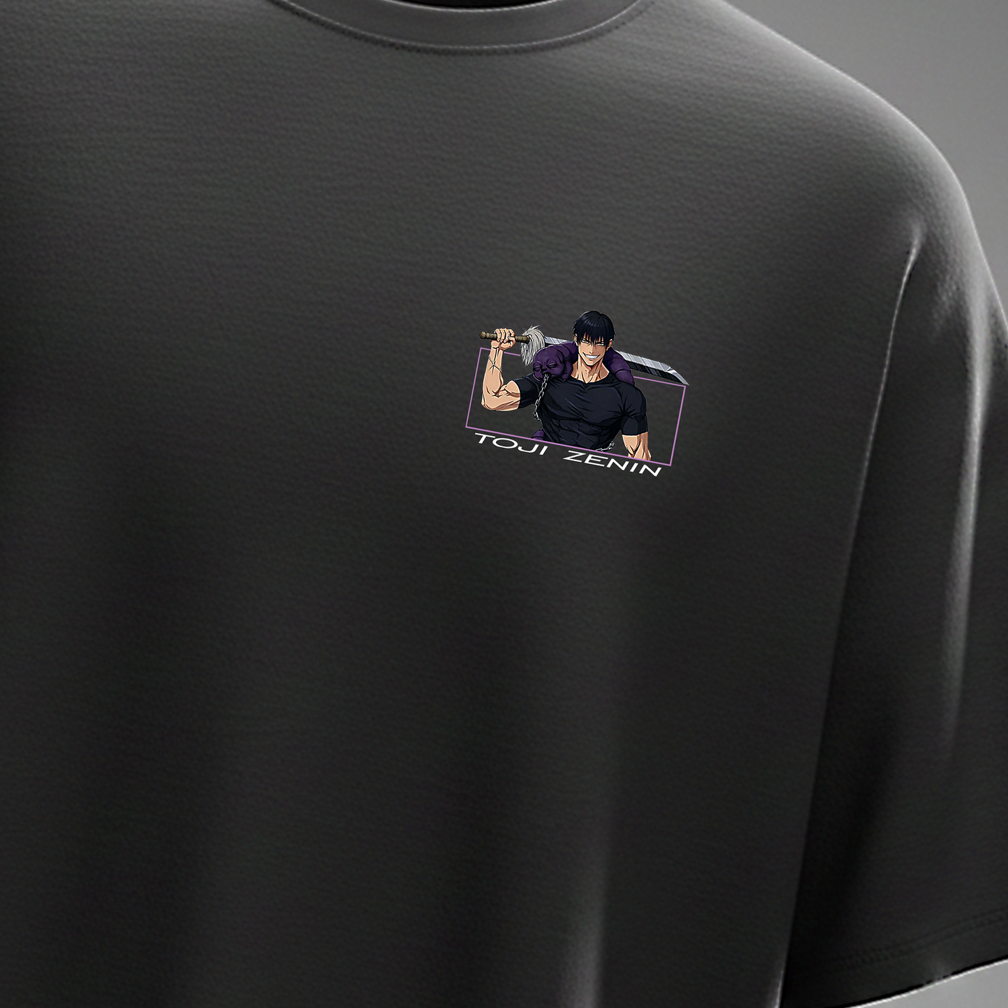 Toji Zenin “Silent Assassin” Oversized Tee