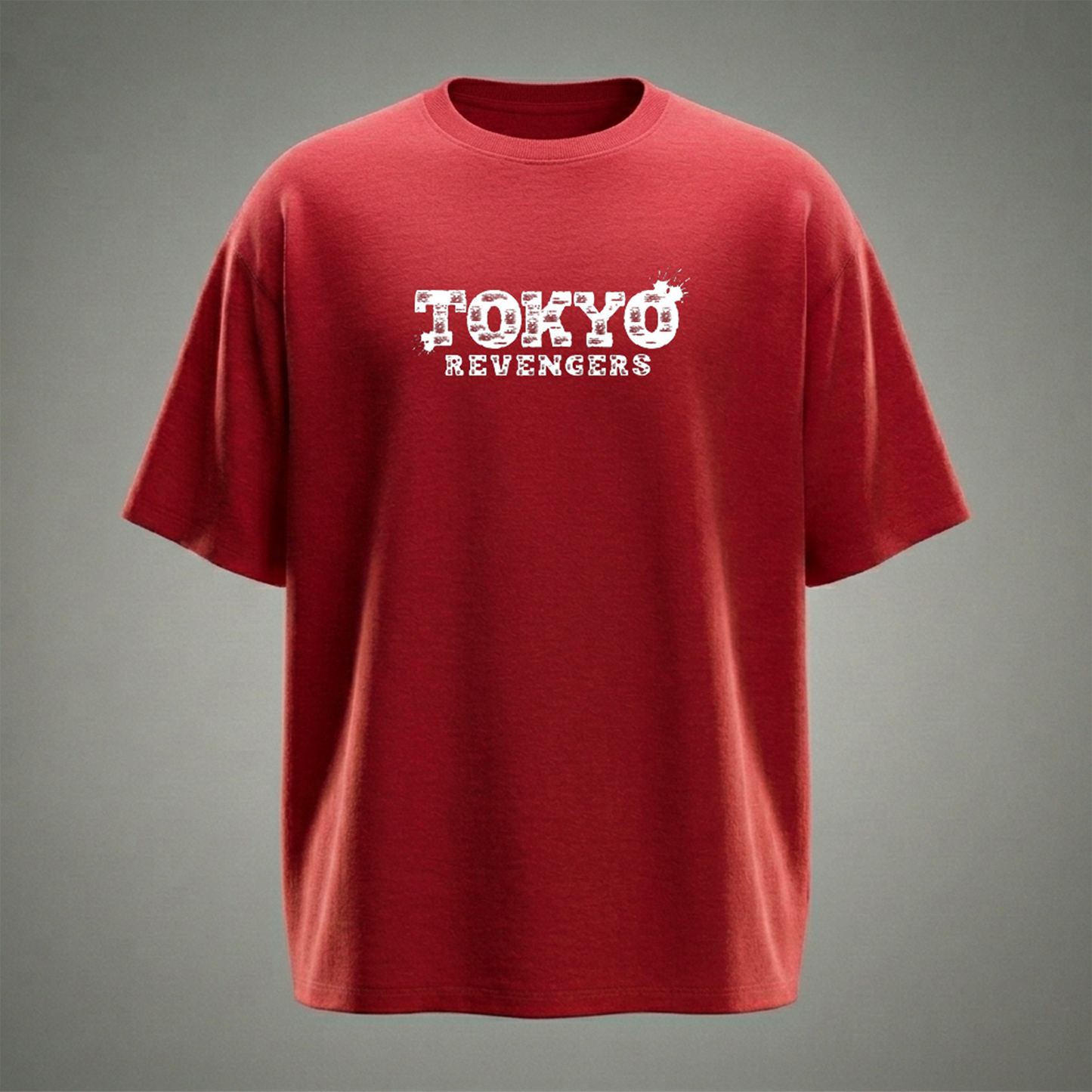 Tokyo Revengers “Never Give Up” Oversized Tee