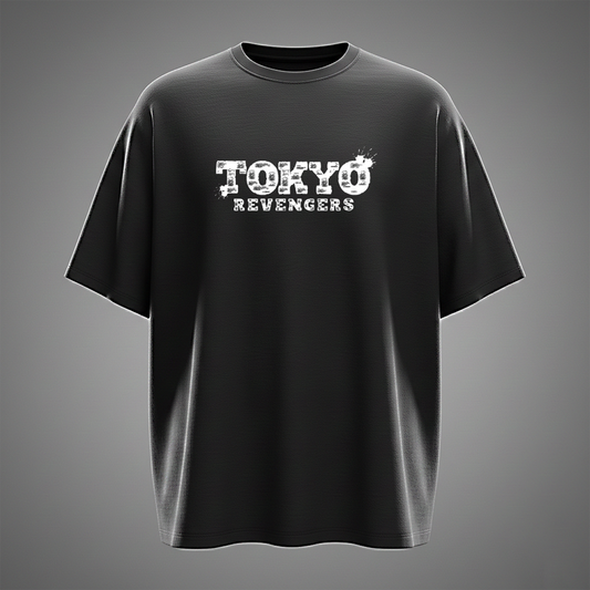 Tokyo Revengers “Never Give Up” Oversized Tee